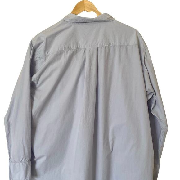 BOOB. DESIGN The Duo Maternity Nursing Shirtdress in Sky Blue- X-Large/XX-Large - Picture 10 of 16